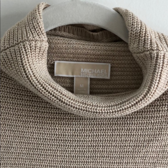 MICHAEL Michael Kors Oatmeal Knit Sweater - Picture 3 of 9
